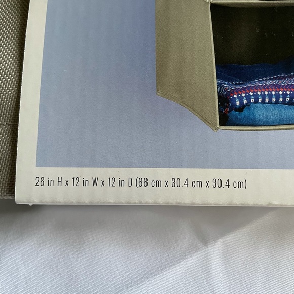 3 shelf hanging closet organizer - Picture 4 of 4